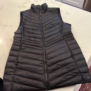 Women’s Lands End Long Quilted Winter Vest